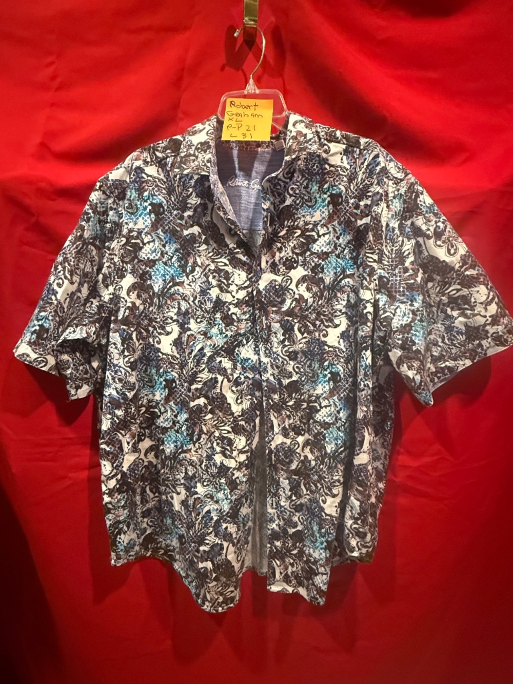 ROBERT GRAHAM, XLTALL SHIRT